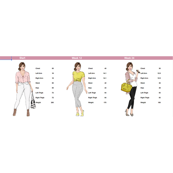 Fitness Tracker - Jennifer (Excel)