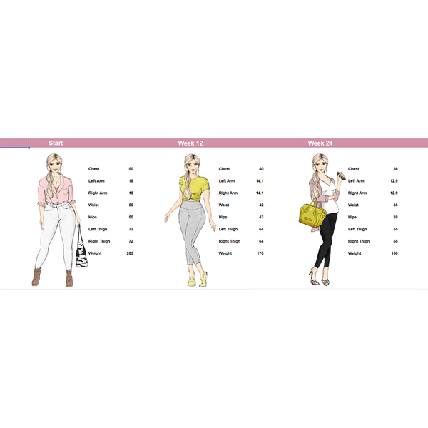 Fitness Tracker - Megan (Excel)