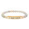 I Am Her Stretch Bead Bracelet