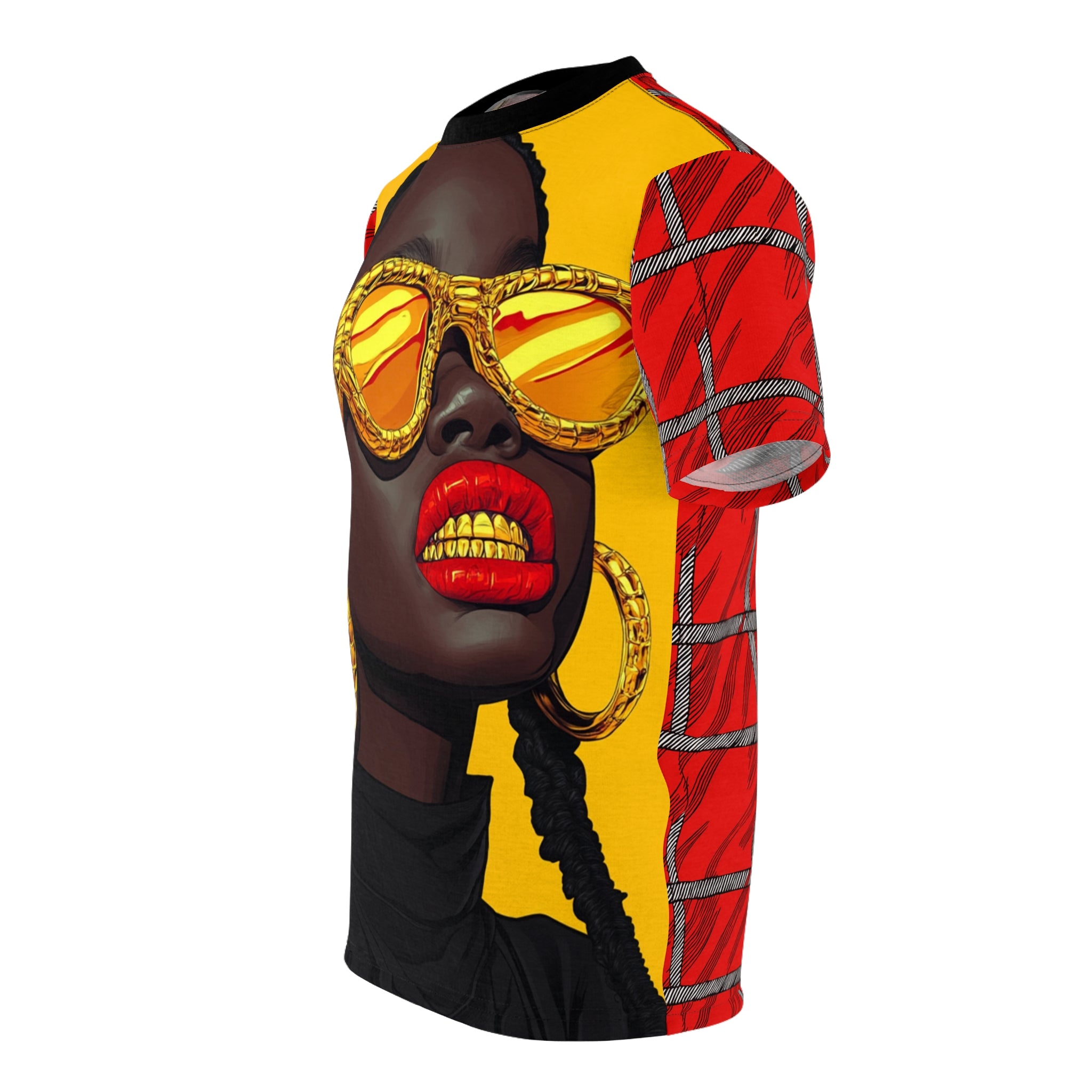 Golden Authority All-Over Print Tee