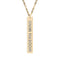 Modern Mind Bar Necklace