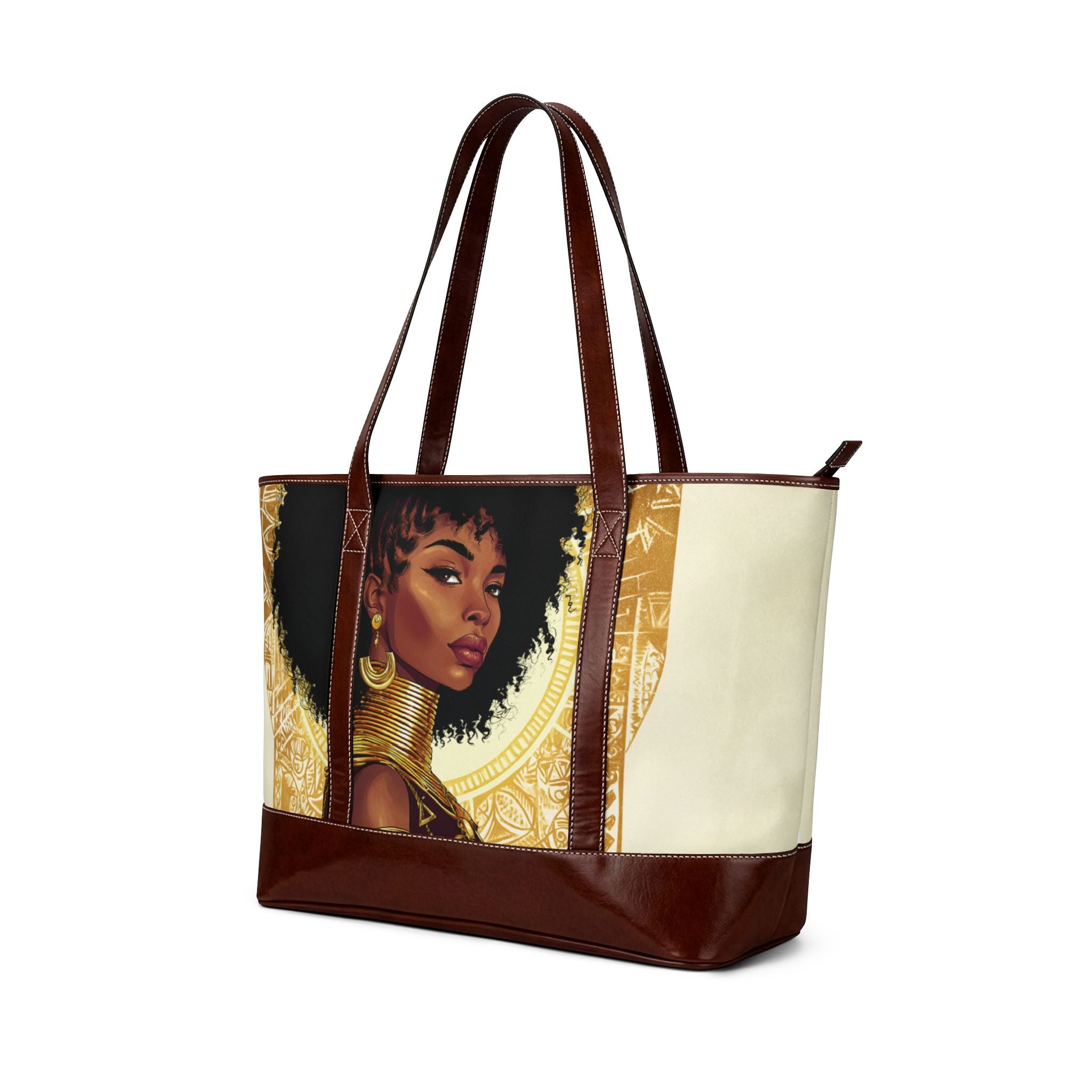 Eze Nwanyi: Golden Presence Tote