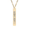 I Am Her Bar Necklace
