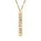 I Am Power Bar Necklace