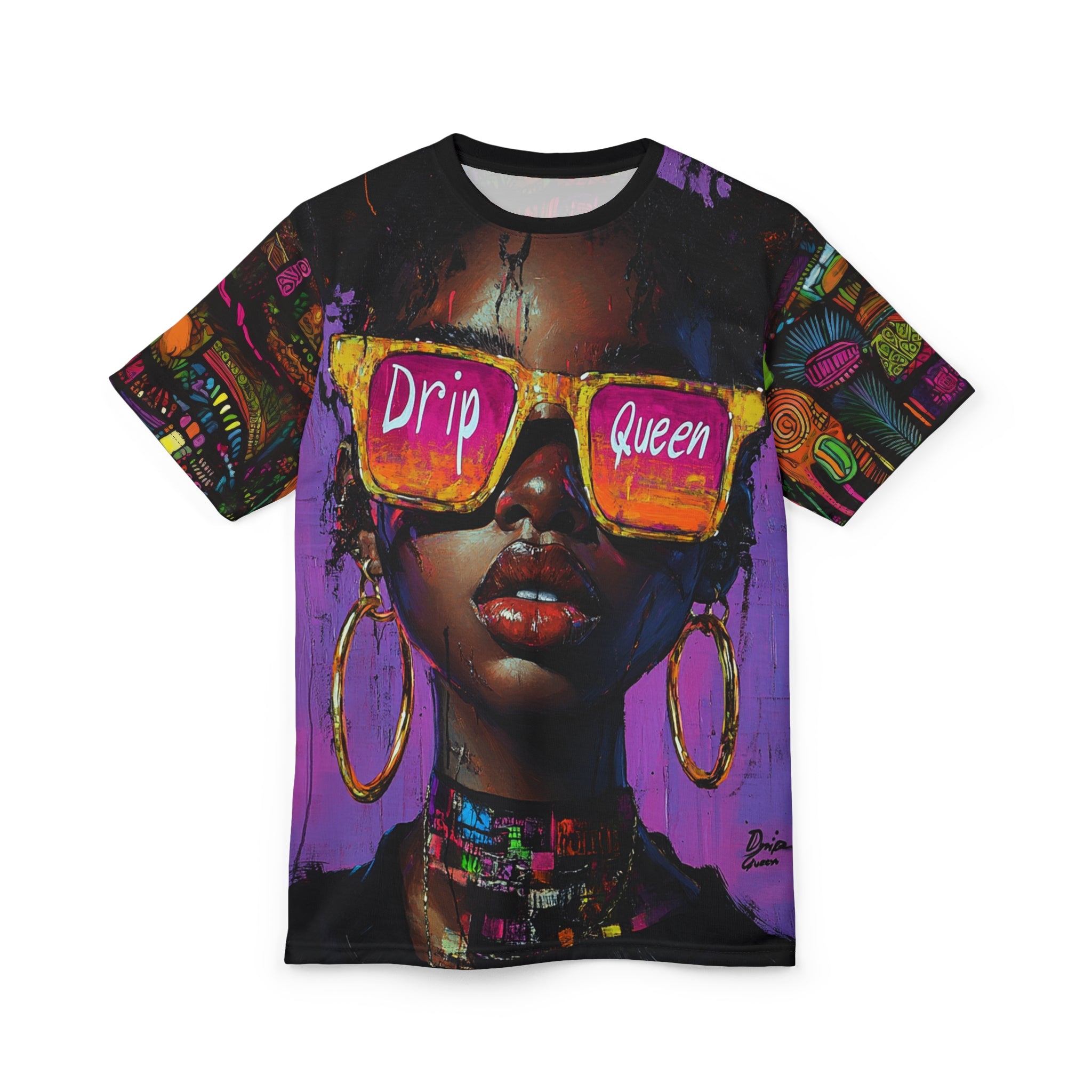 Drip Queen All-Over Print Tee