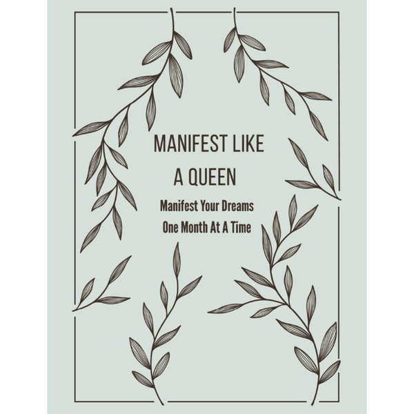 Manifest Like a Queen Planner (Printable Digital Download)