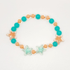 Over The Rainbow Beaded Stretch Bracelet - Eze Nwanyi