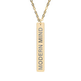 Modern Mind Bar Necklace