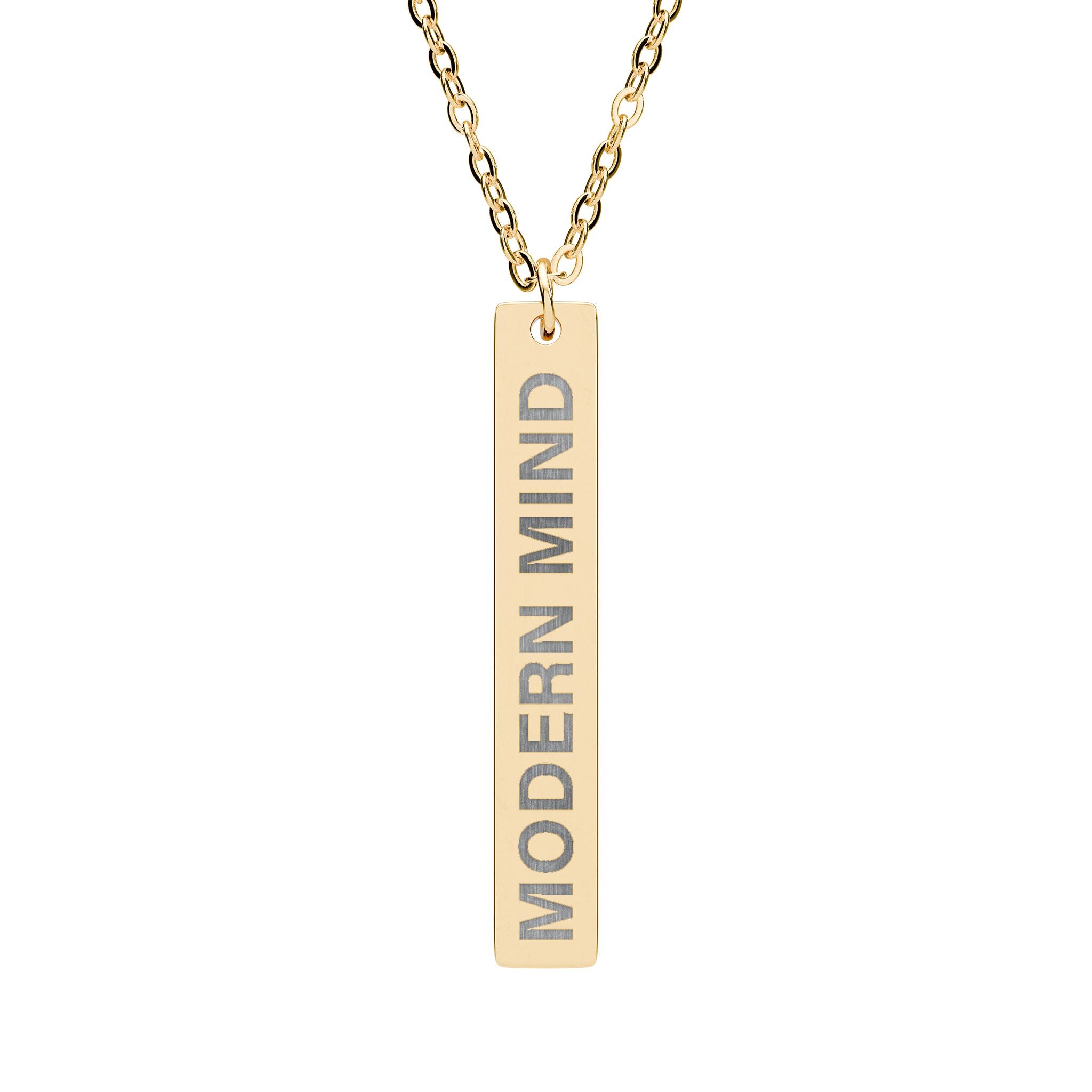 Modern Mind Bar Necklace