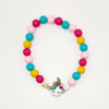 Over The Rainbow Beaded Stretch Bracelet - Eze Nwanyi