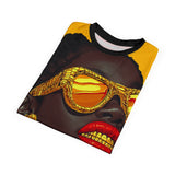 Golden Authority All-Over Print Tee