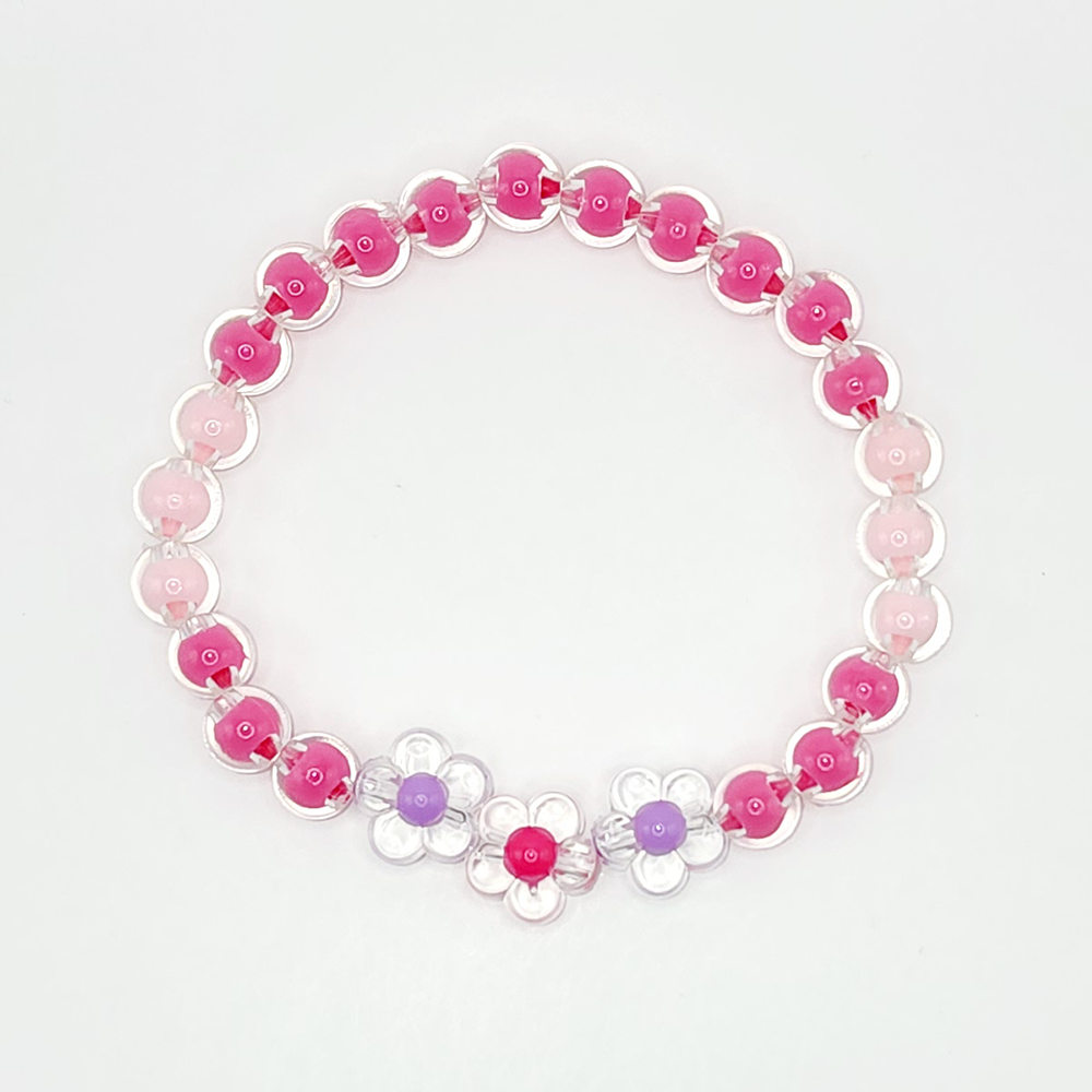 Over The Rainbow Beaded Stretch Bracelet