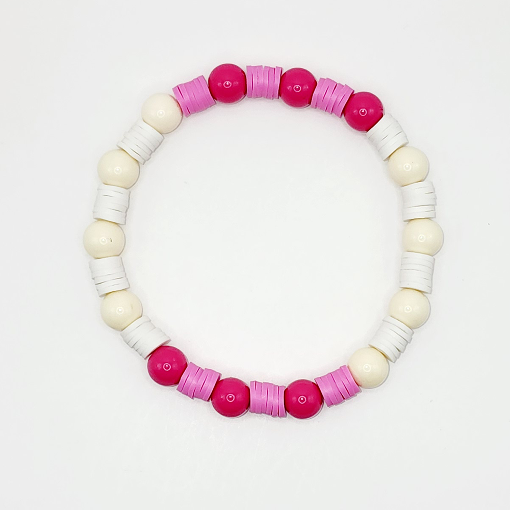 Over The Rainbow Beaded Stretch Bracelet