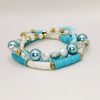 Bestie Blue Beaded Stretch Bracelet - Kawaii Kueens