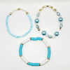 Bestie Blue Beaded Stretch Bracelet - Kawaii Kueens