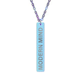 Modern Mind Bar Necklace