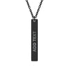 Personalized Engraved Bar Necklace
