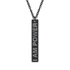 I Am Power Bar Necklace