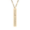 Crowned Within Bar Necklace