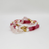 Blush Bloom Beaded Stretch Bracelet - Eze Nwanyi