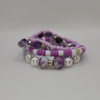 Lavender Luxe Beaded Stretch Bracelet - Eze Nwanyi