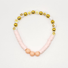 Over The Rainbow Beaded Stretch Bracelet - Eze Nwanyi