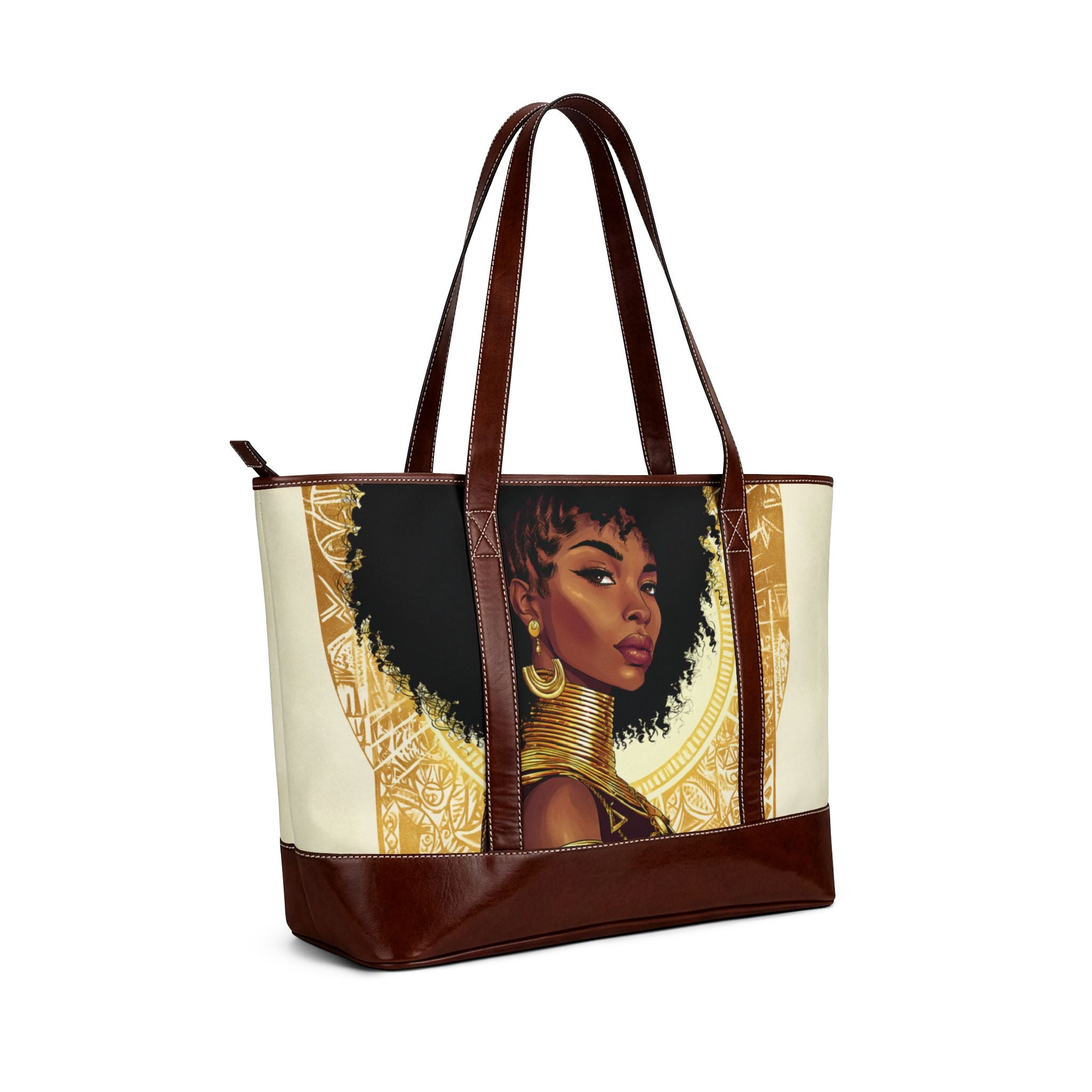 Eze Nwanyi: Golden Presence Tote