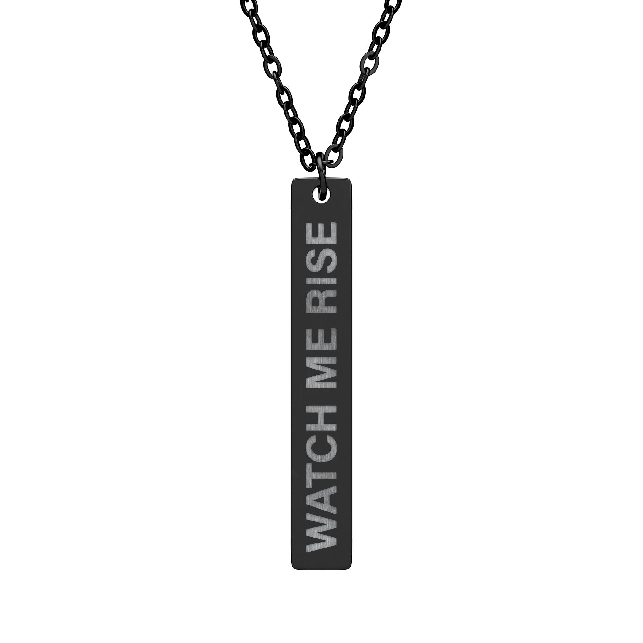Watch Me Rise Bar Necklace