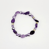 Lavender Luxe Beaded Stretch Bracelet - Eze Nwanyi