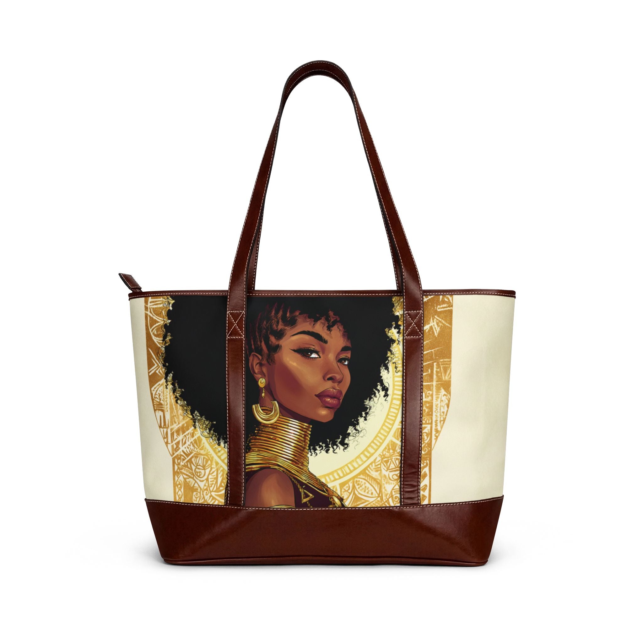 Eze Nwanyi: Golden Presence Tote