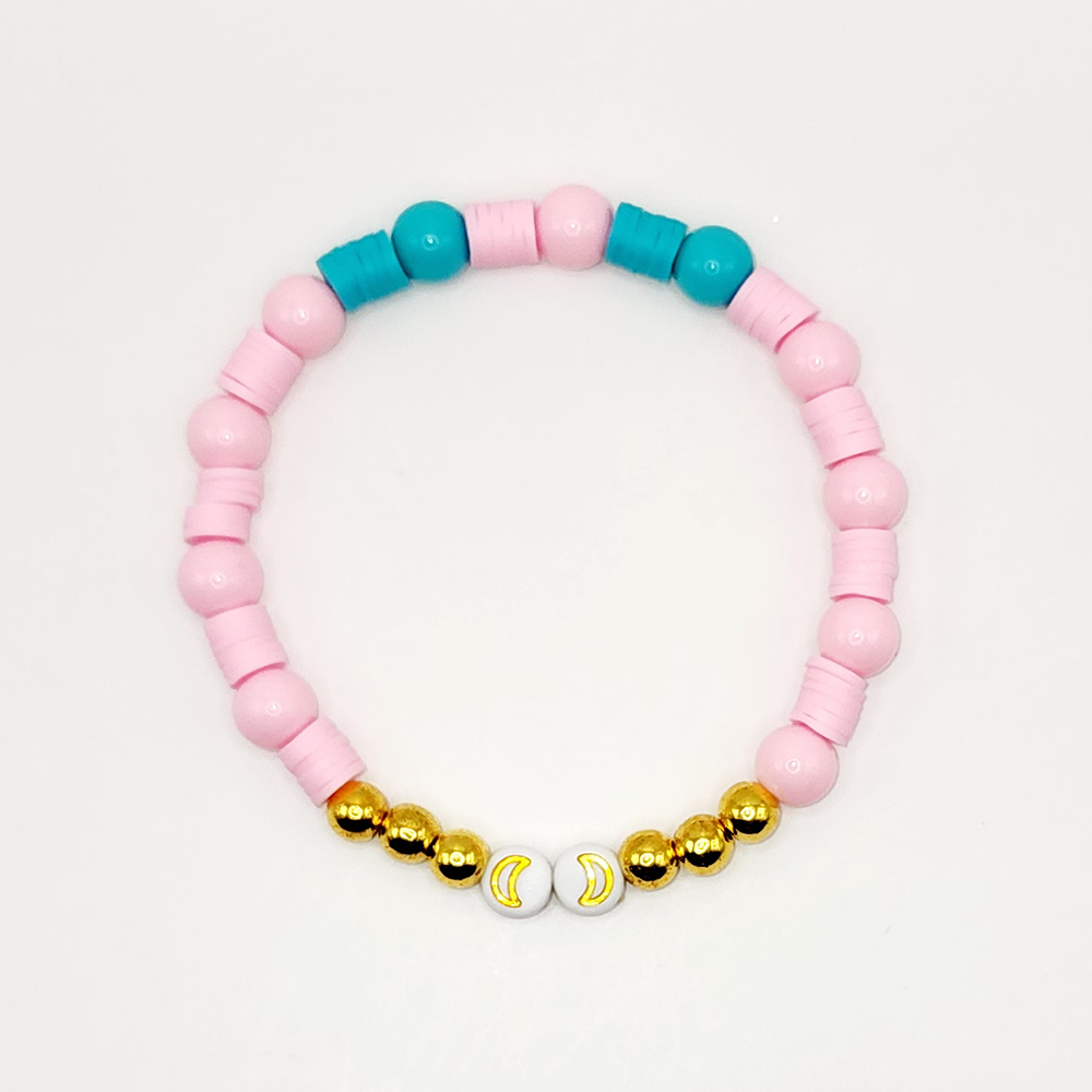 Over The Rainbow Beaded Stretch Bracelet