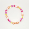 Over The Rainbow Beaded Stretch Bracelet - Eze Nwanyi