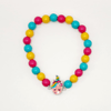 Over The Rainbow Beaded Stretch Bracelet - Eze Nwanyi