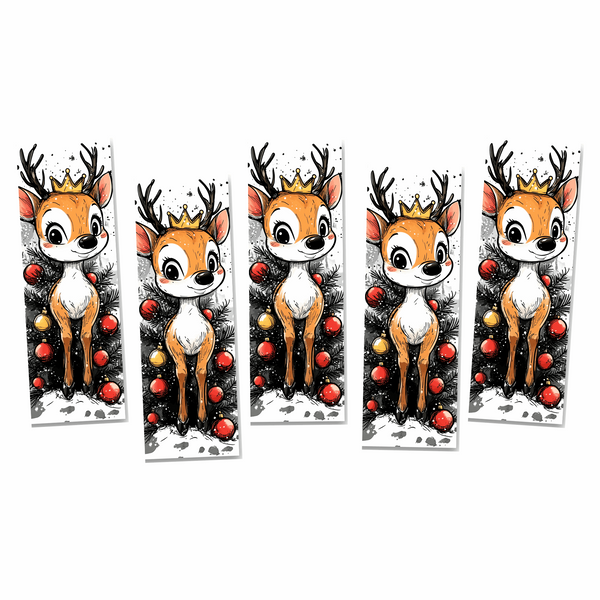 Christmas Reindeer Bookmark