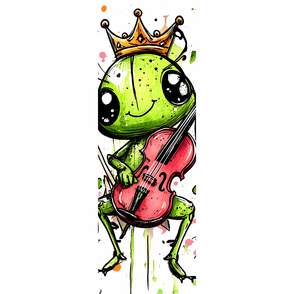 Grasshopper Melodies Bookmark