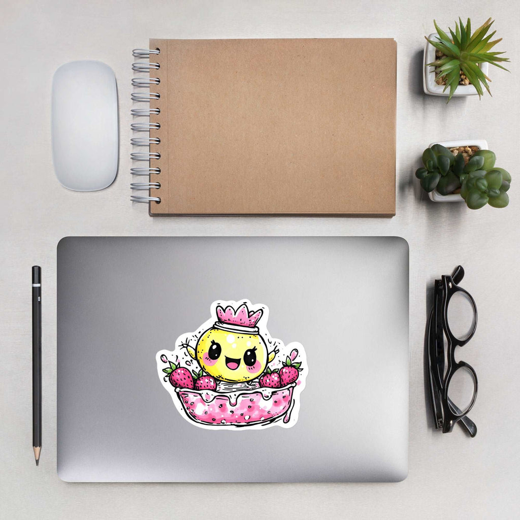 Strawberry Lemonade Bubble-Free Stickers