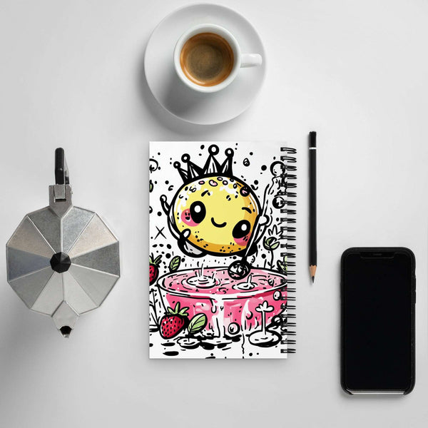 Strawberry Lemonade Spiral Notebook