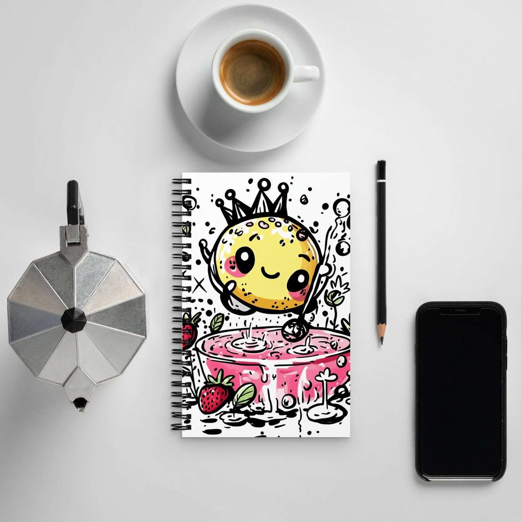 Strawberry Lemonade Spiral Notebook