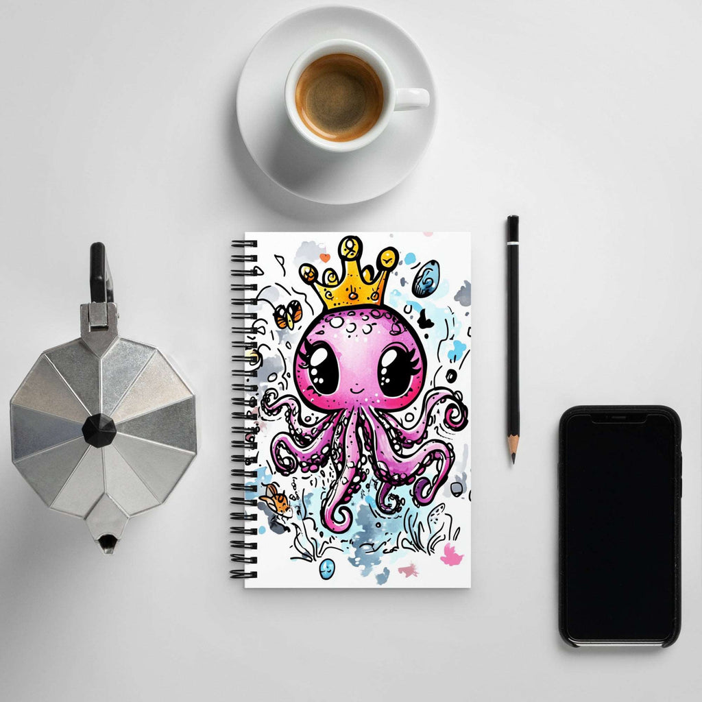 Octopus Juice Spiral Notebook