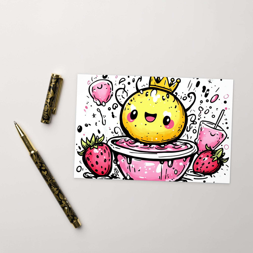 Strawberry Lemonade Standard Postcard