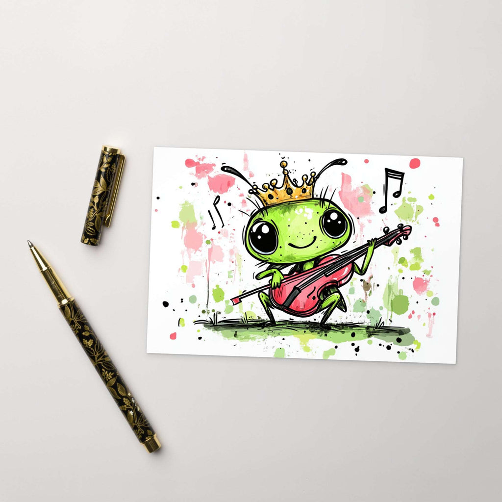 Grasshopper Melodies Standard Postcard