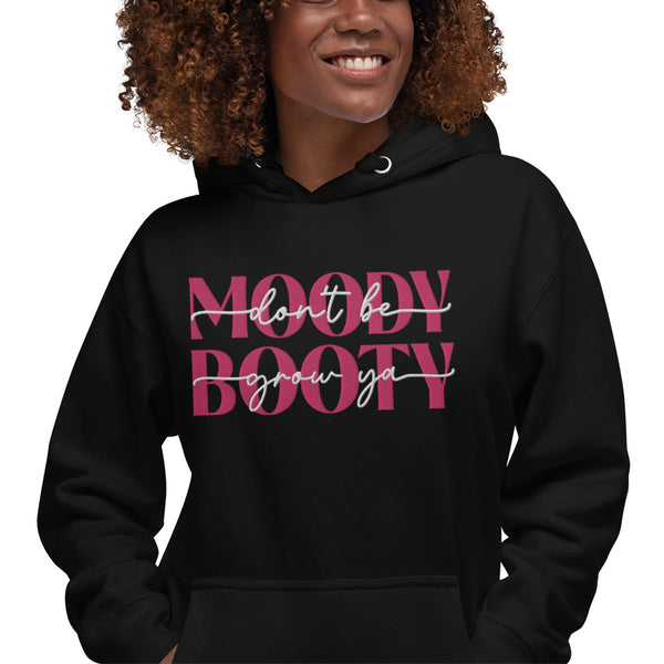 Moody Embroidered Unisex Hoodie